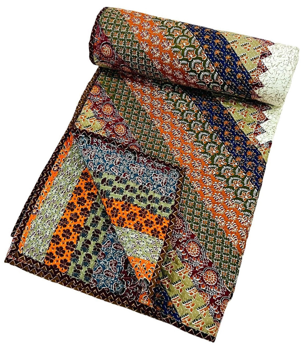 Pure cotton quilted double dohars (90x108 inches)