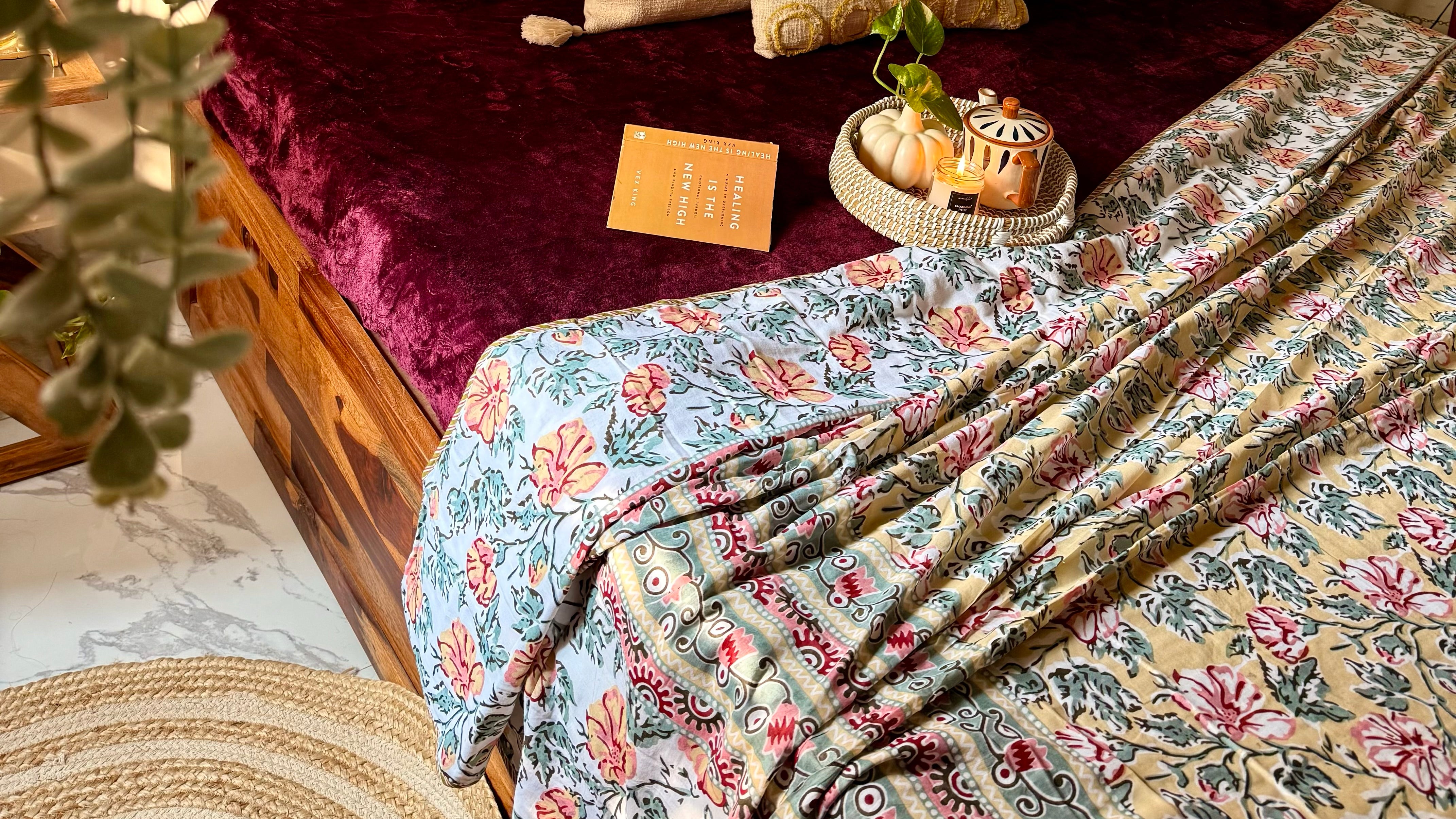 Pure mulmul cotton double dohars