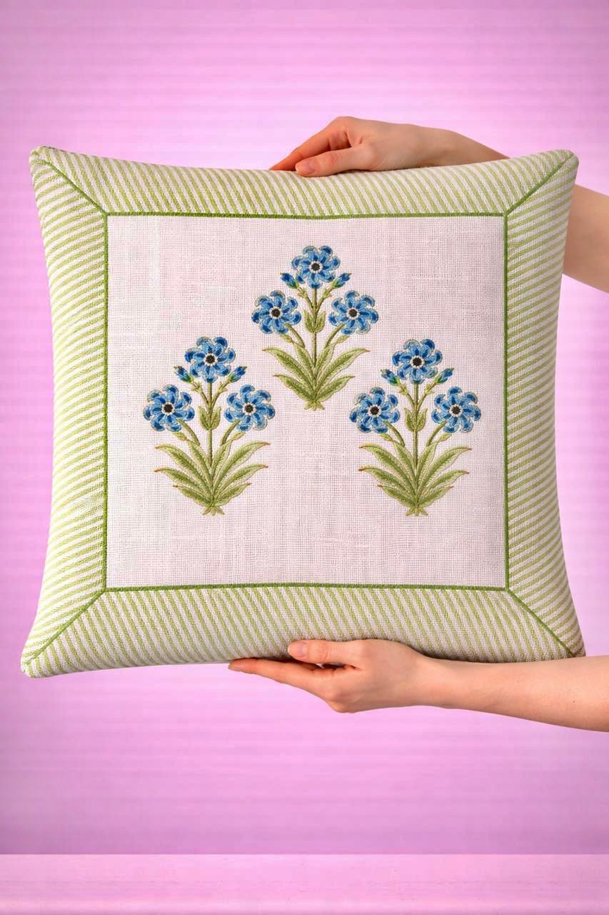 Pure tnt jute textured cotton cushion covers 16x16 inches (set of 5)