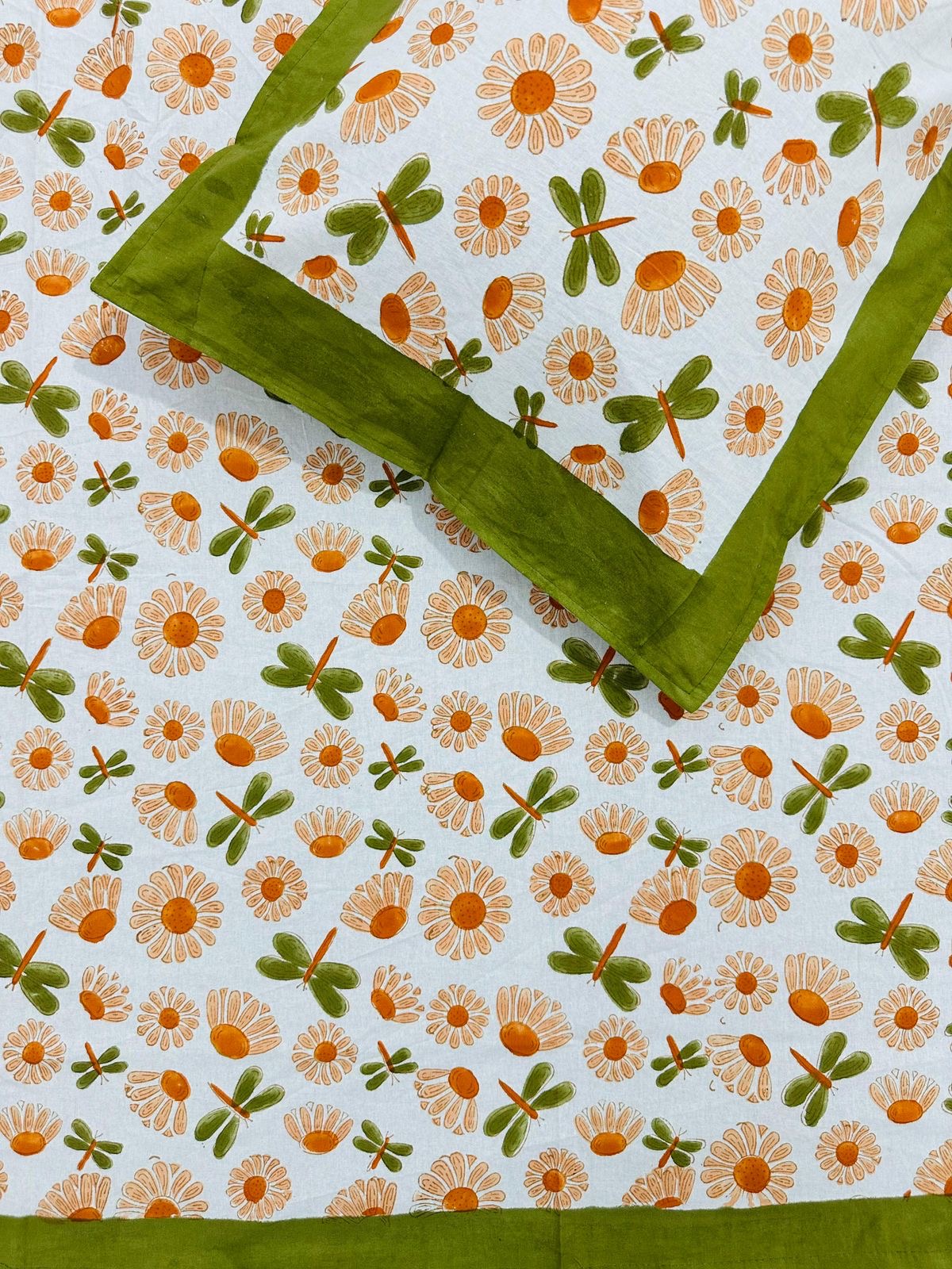 Pure cotton single bedsheets for kids (60x90 inches)