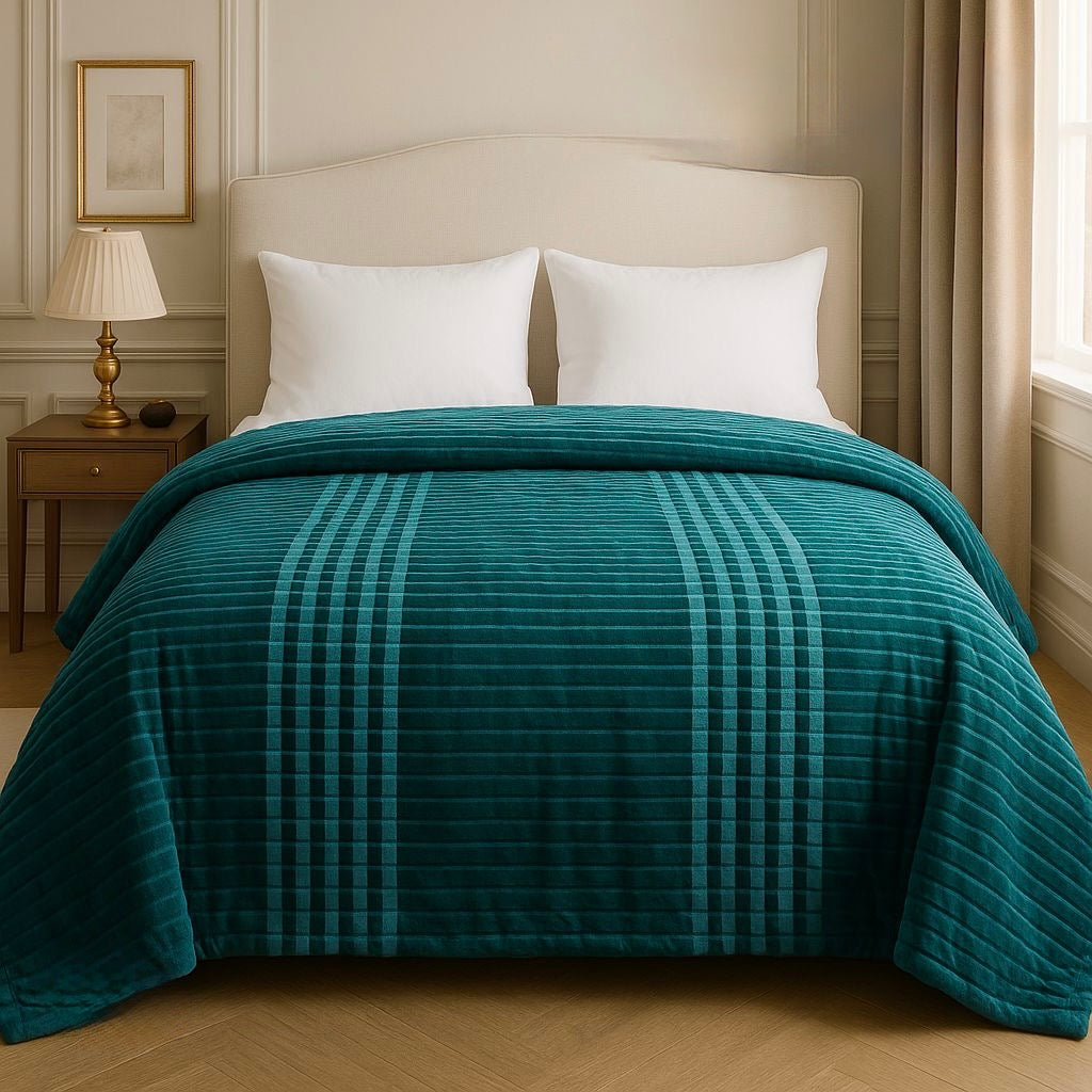 Warm king size double quilt covers (90x100 inches)