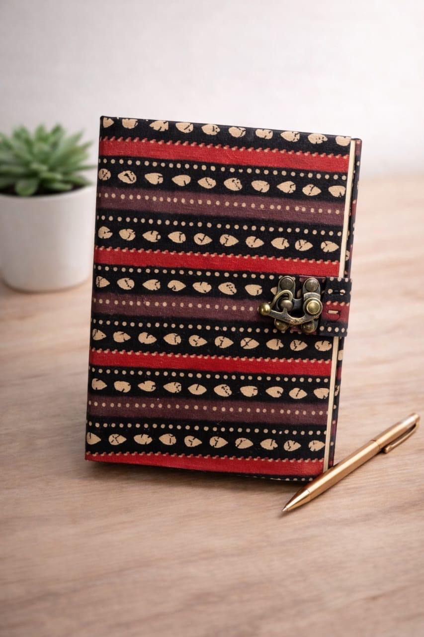 Handmade block printed journals 5x7 inches (200 pages)