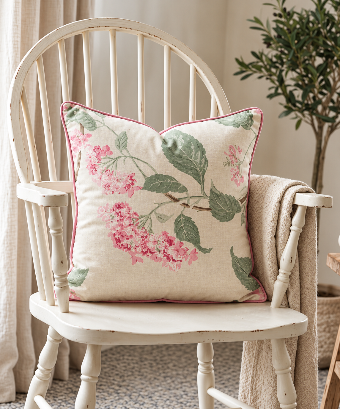 Pure cotton printed cushion covers - set of 5 (16x16 inches)