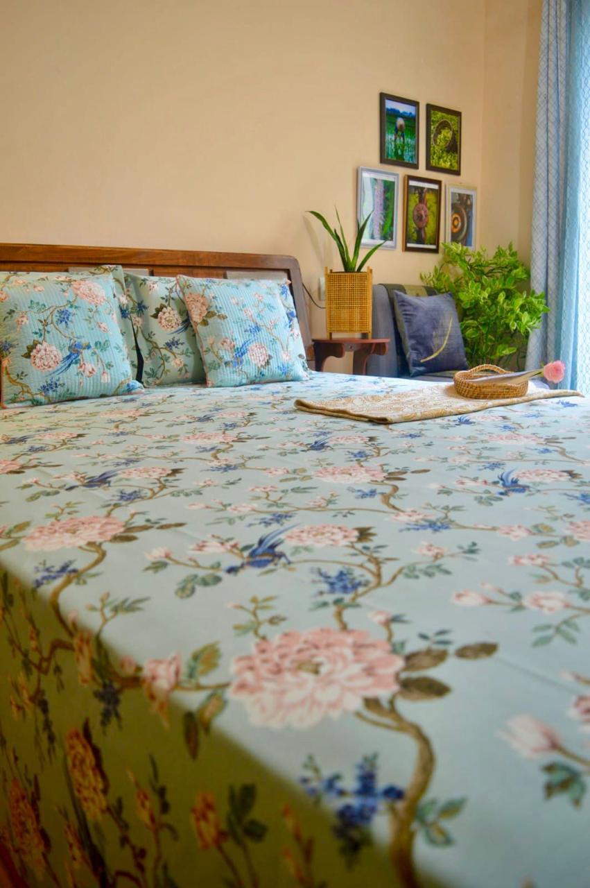 5 piece pure cotton king size bedding combo