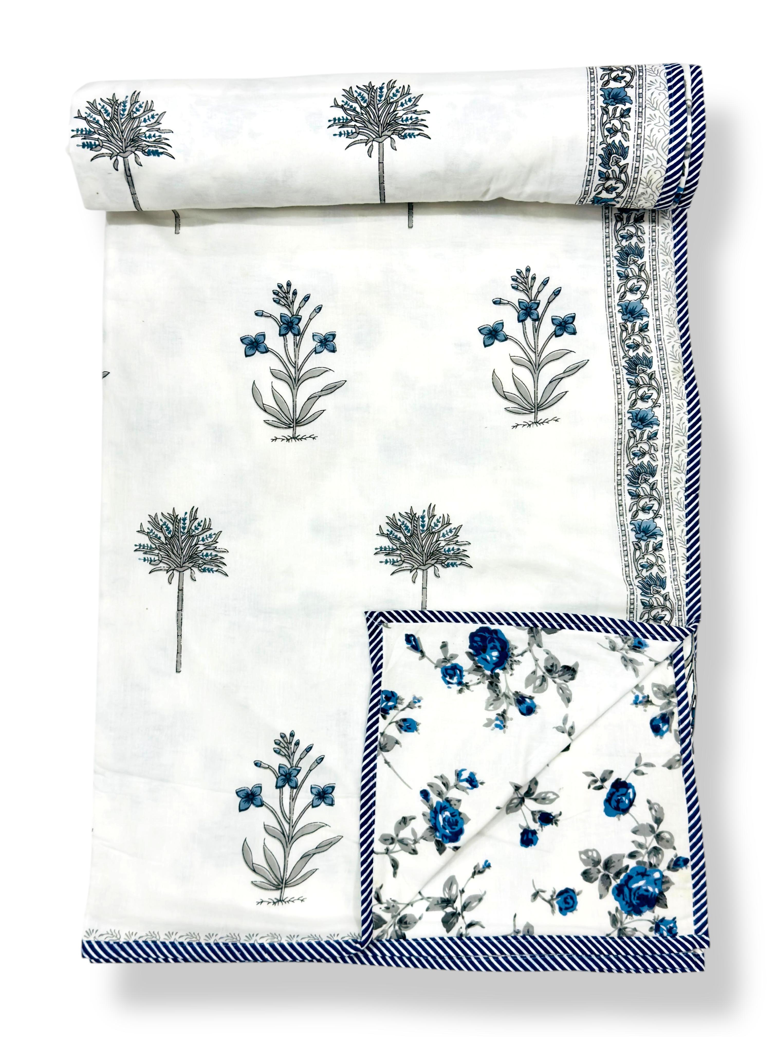 Pure cotton triple layered double dohars (90x108 inches)