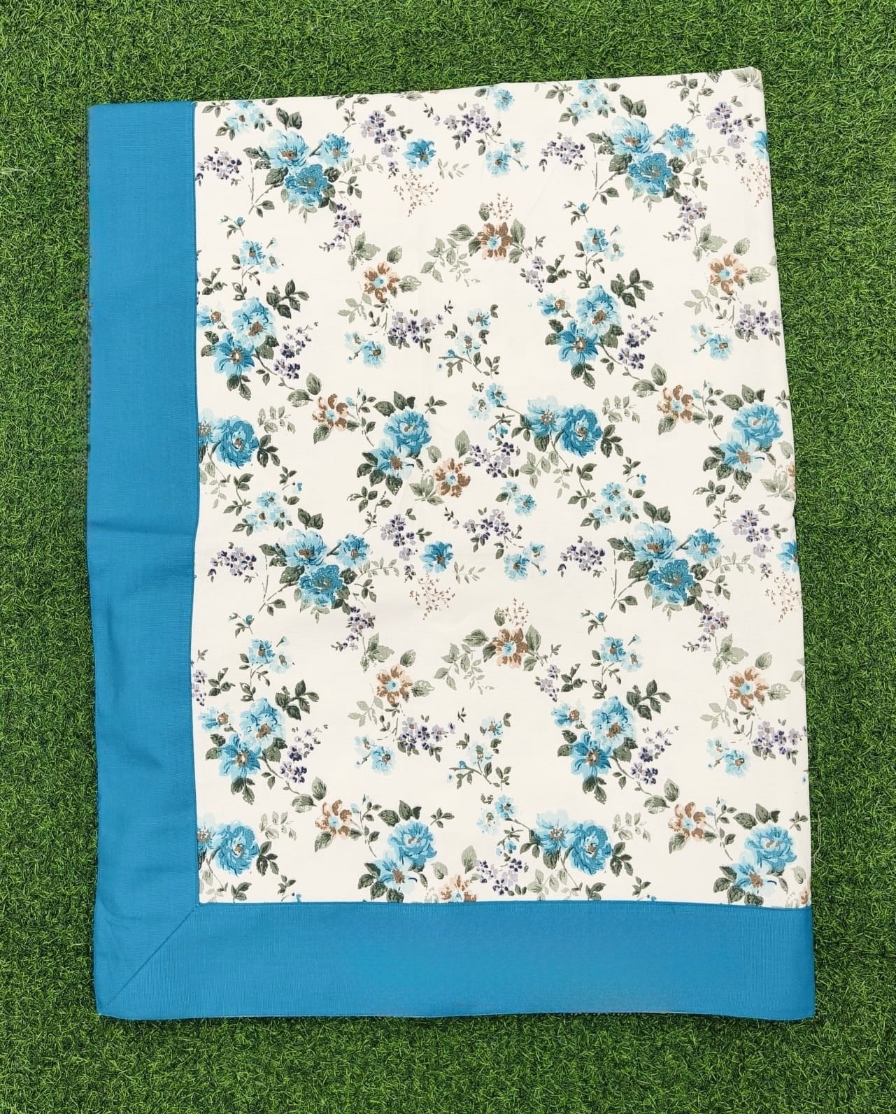 Pure casemate cotton 6 seater dining table cover (60x90 inches)