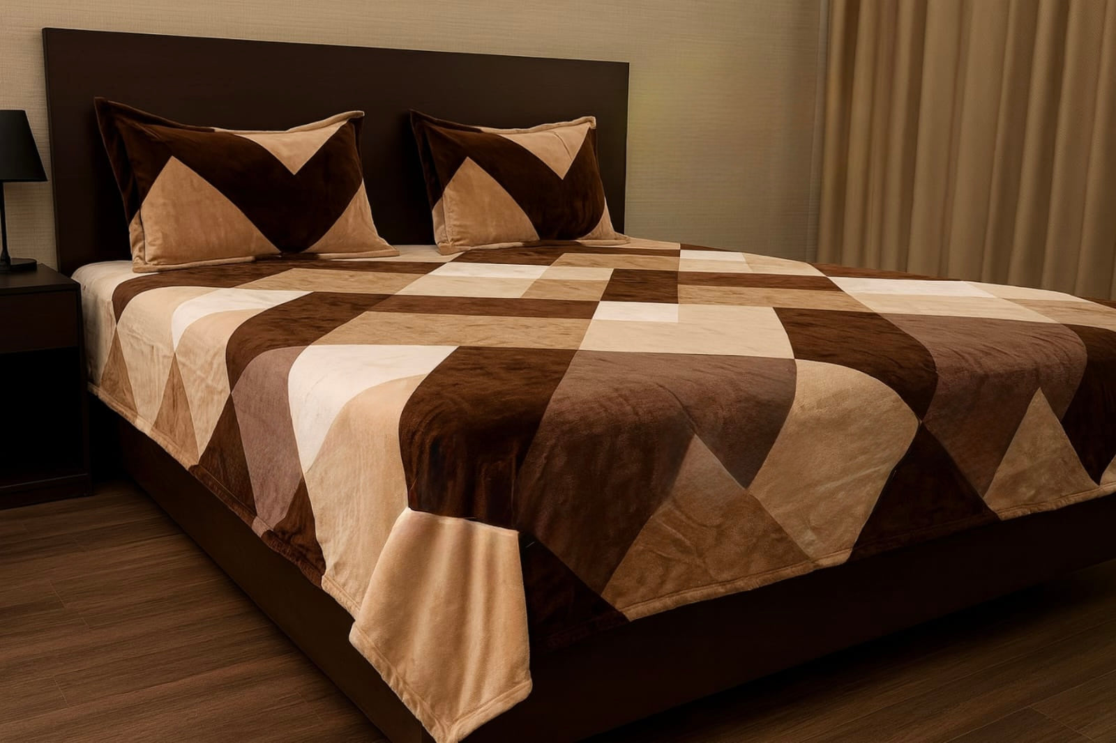 Warm winter bedsheets with 2 pillow covers (95x105 inches)