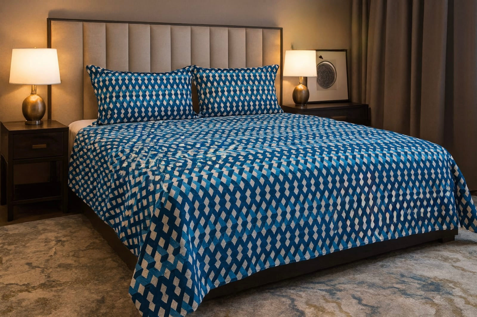 Warm winter bedsheets with 2 pillow covers (95x105 inches)