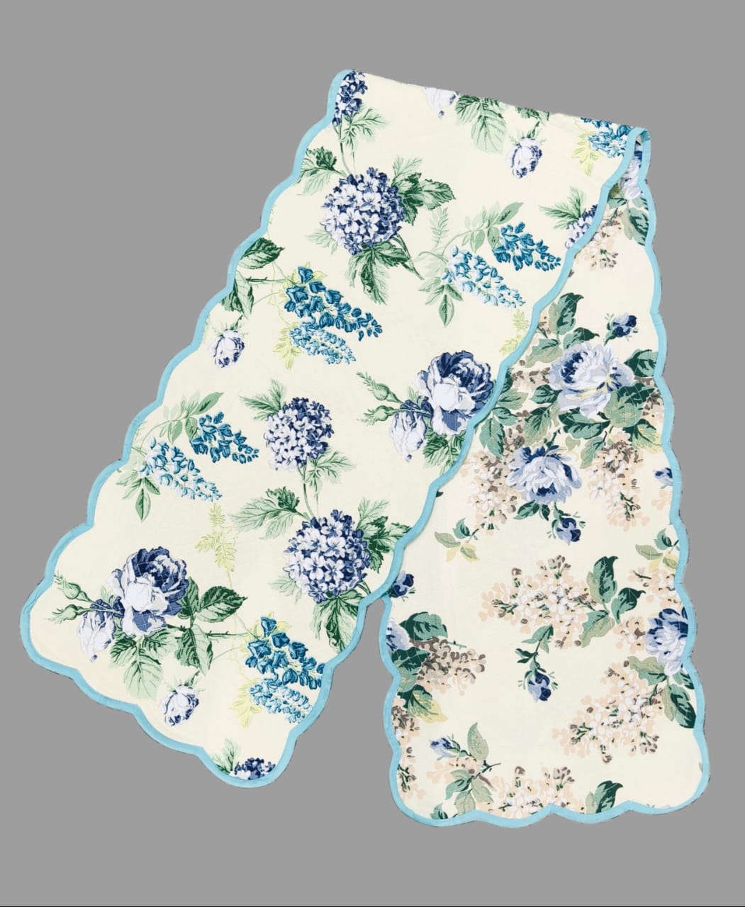 Pure cotton quilted table runners for 4 and 6 seater dining tables