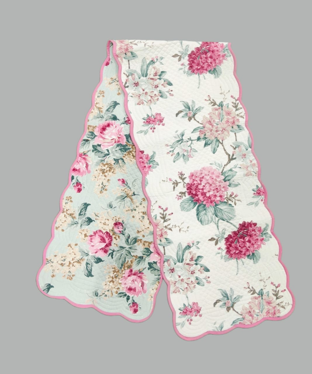 Pure cotton quilted table runners for 4 and 6 seater dining tables