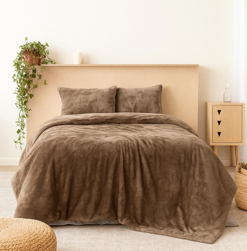 Warm winter bedsheets with 2 pillow covers (95x105 inches)