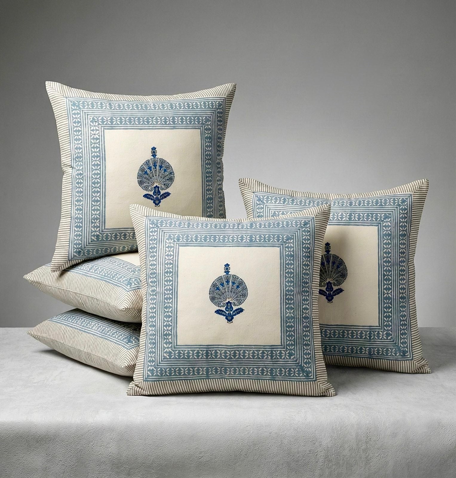 Pure cotton large cushion covers (24x24 inches)