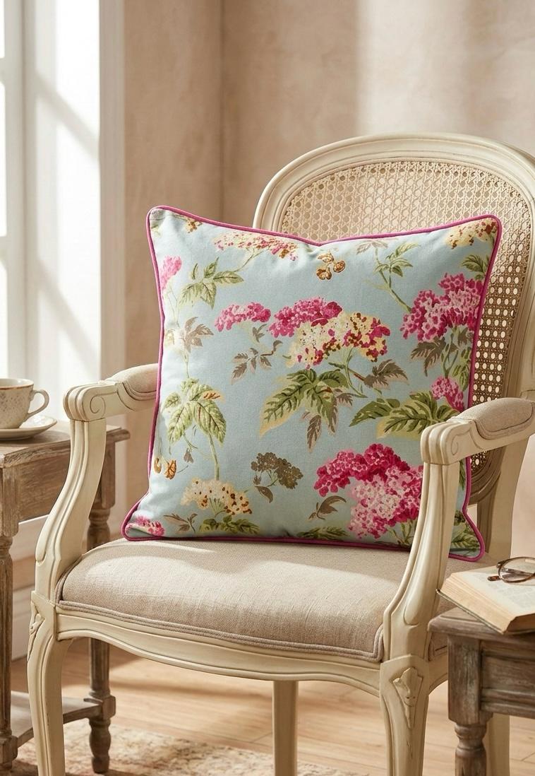 Pure cotton printed cushion covers - set of 5 (16x16 inches)