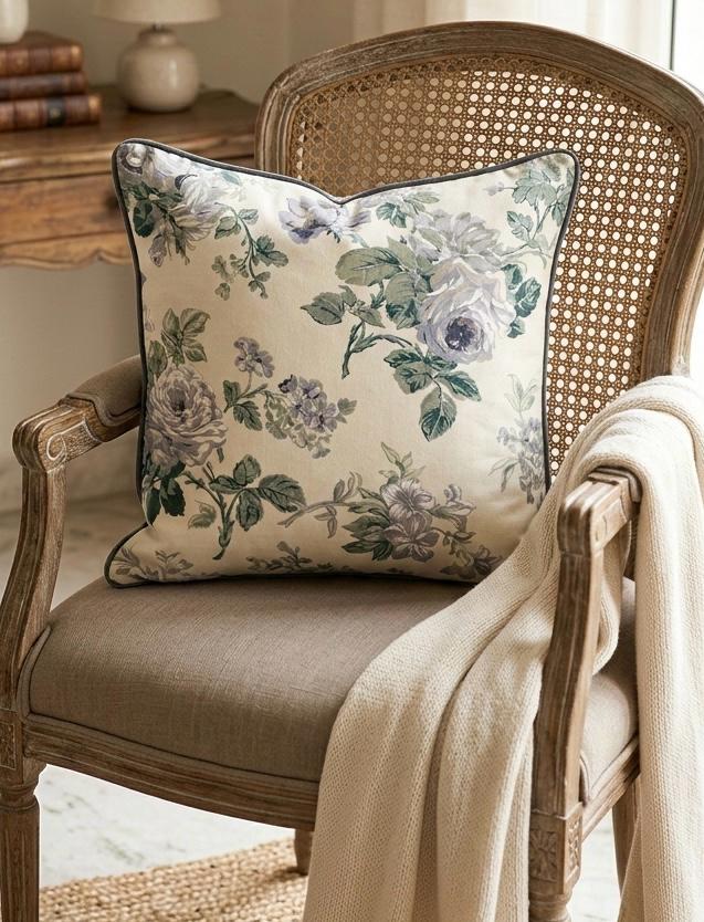 Pure cotton printed cushion covers - set of 5 (16x16 inches)