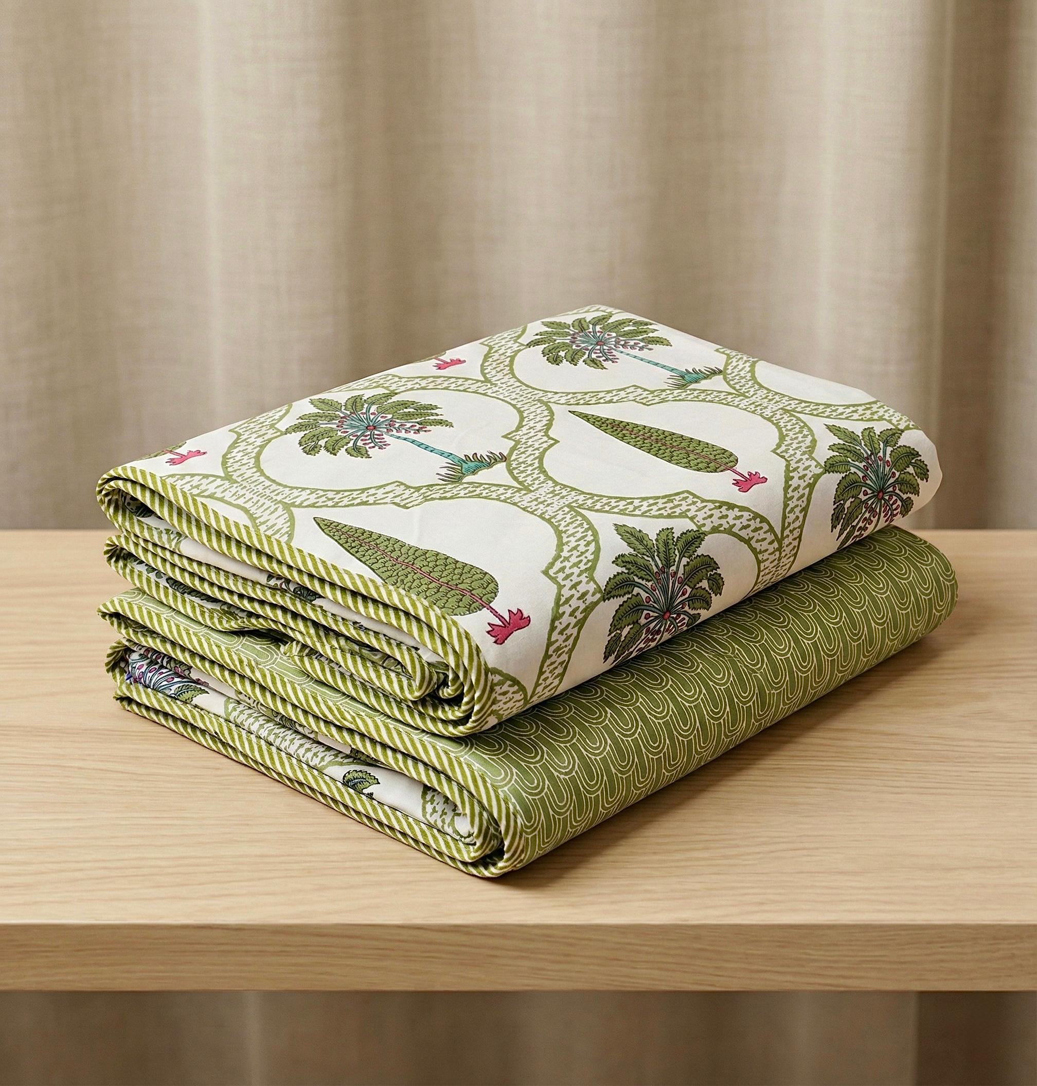 Pure cotton single dohars - 60x90 inches (set of 2)