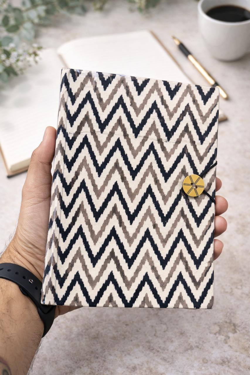 Handmade block printed journals 6x8 inches (200 pages)