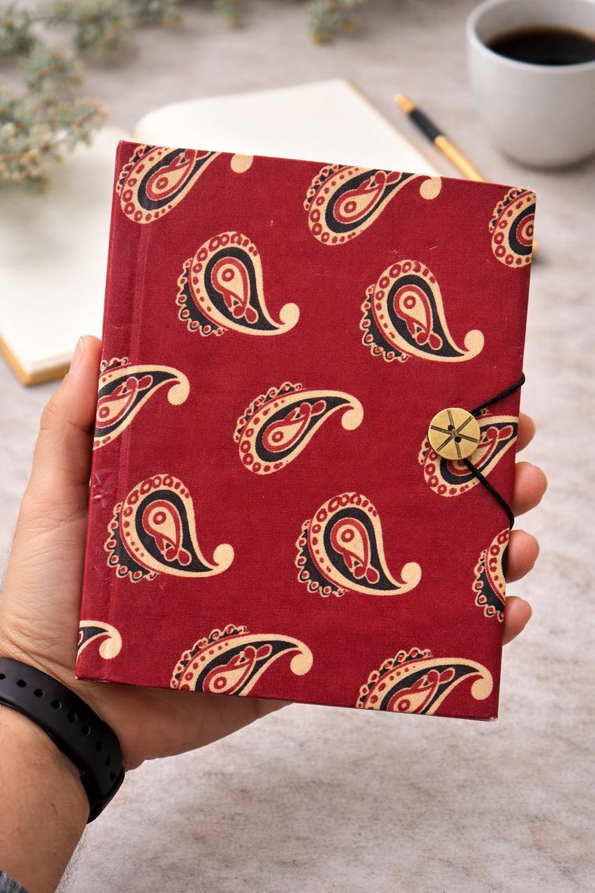 Handmade block printed journals 6x8 inches (200 pages)