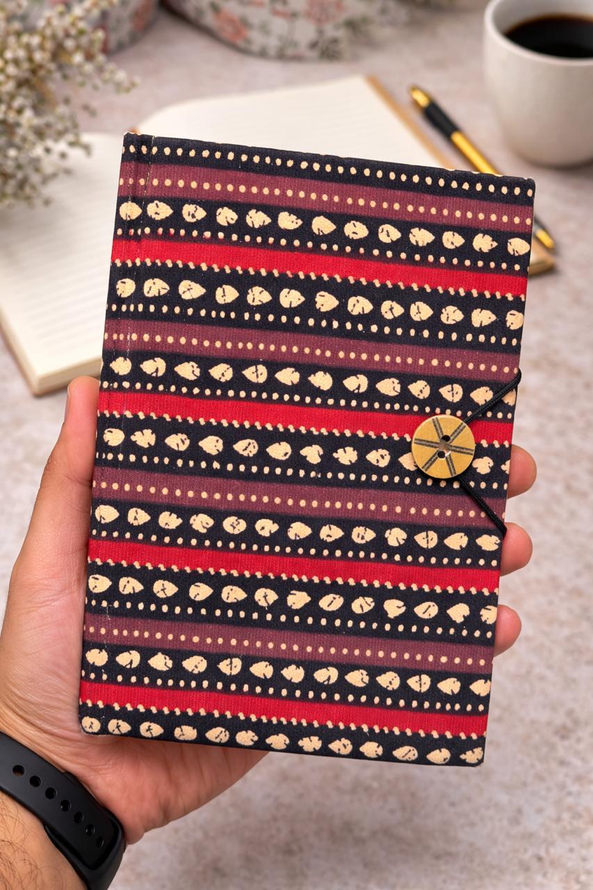 Handmade block printed journals 6x8 inches (200 pages)