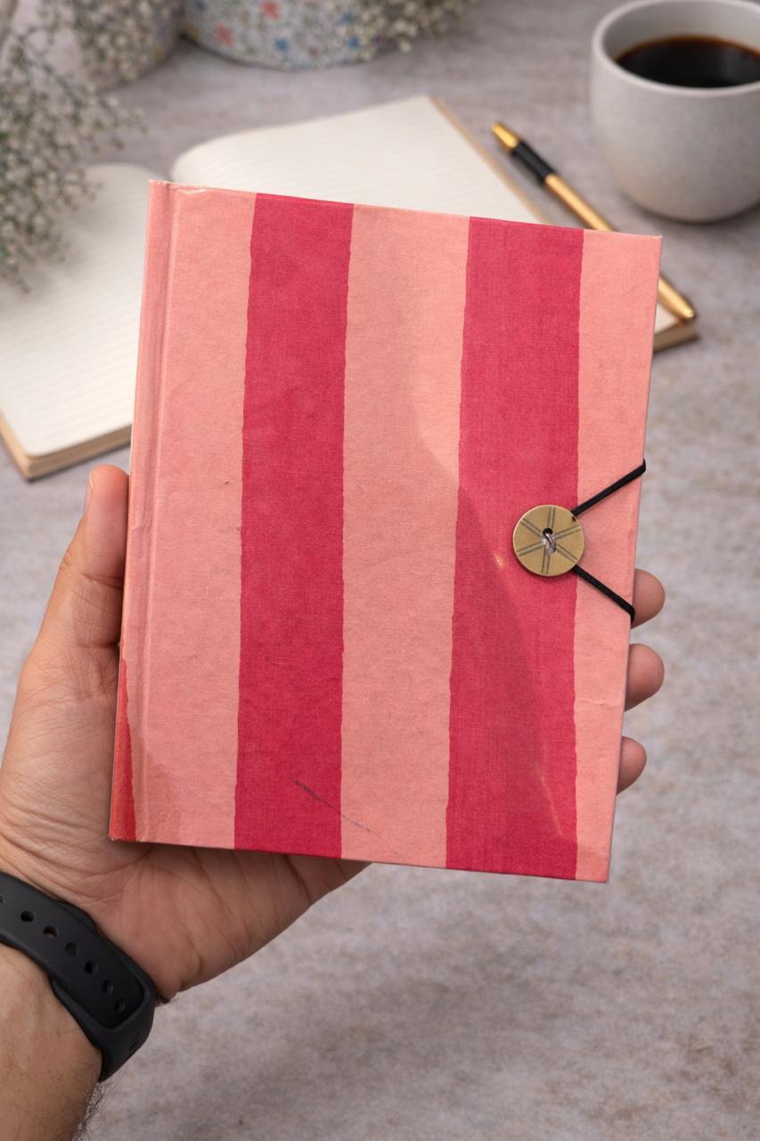 Handmade block printed journals 6x8 inches (200 pages)