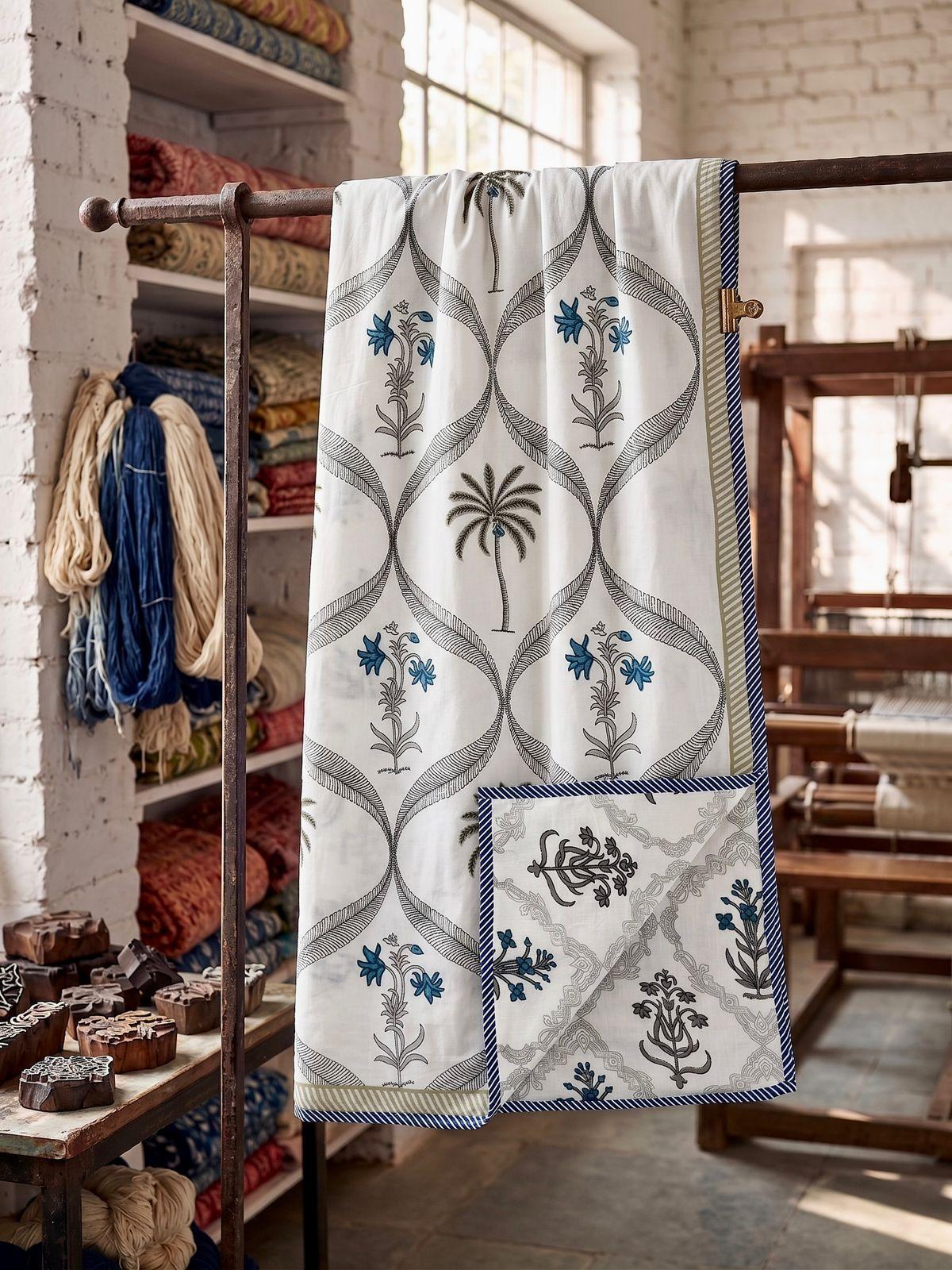 Pure cotton triple layered double dohars (90x108 inches)