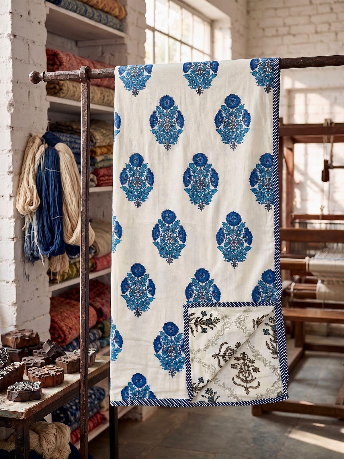 Pure cotton triple layered double dohars (90x108 inches)