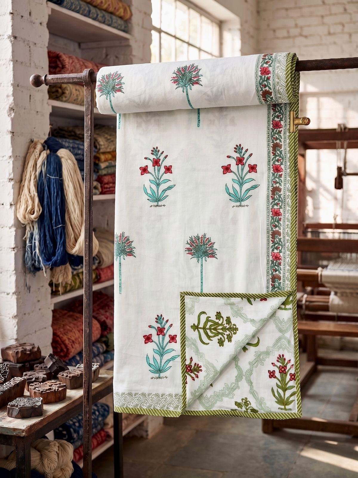 Pure cotton triple layered double dohars (90x108 inches)