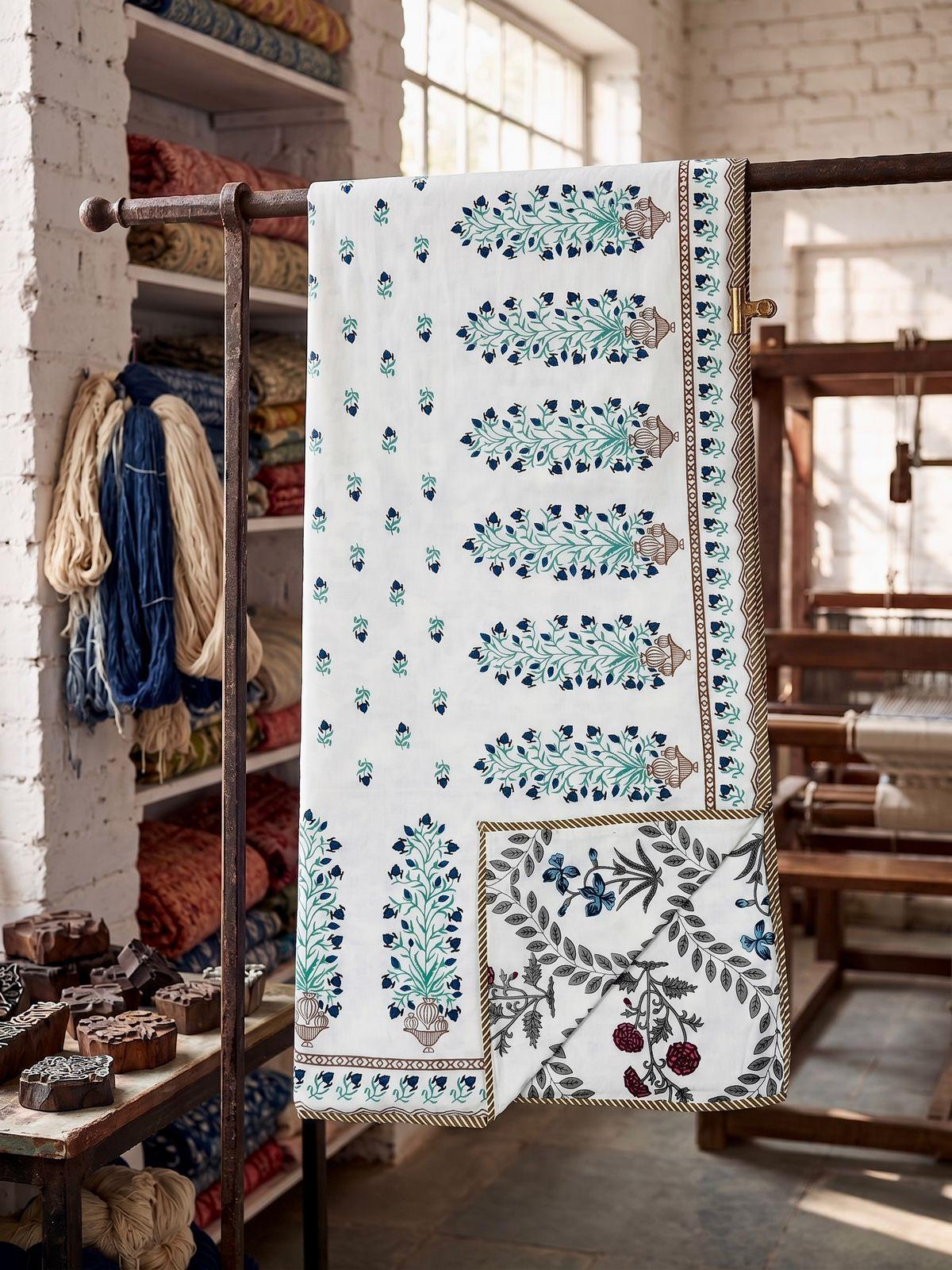 Pure cotton triple layered double dohars (90x108 inches)