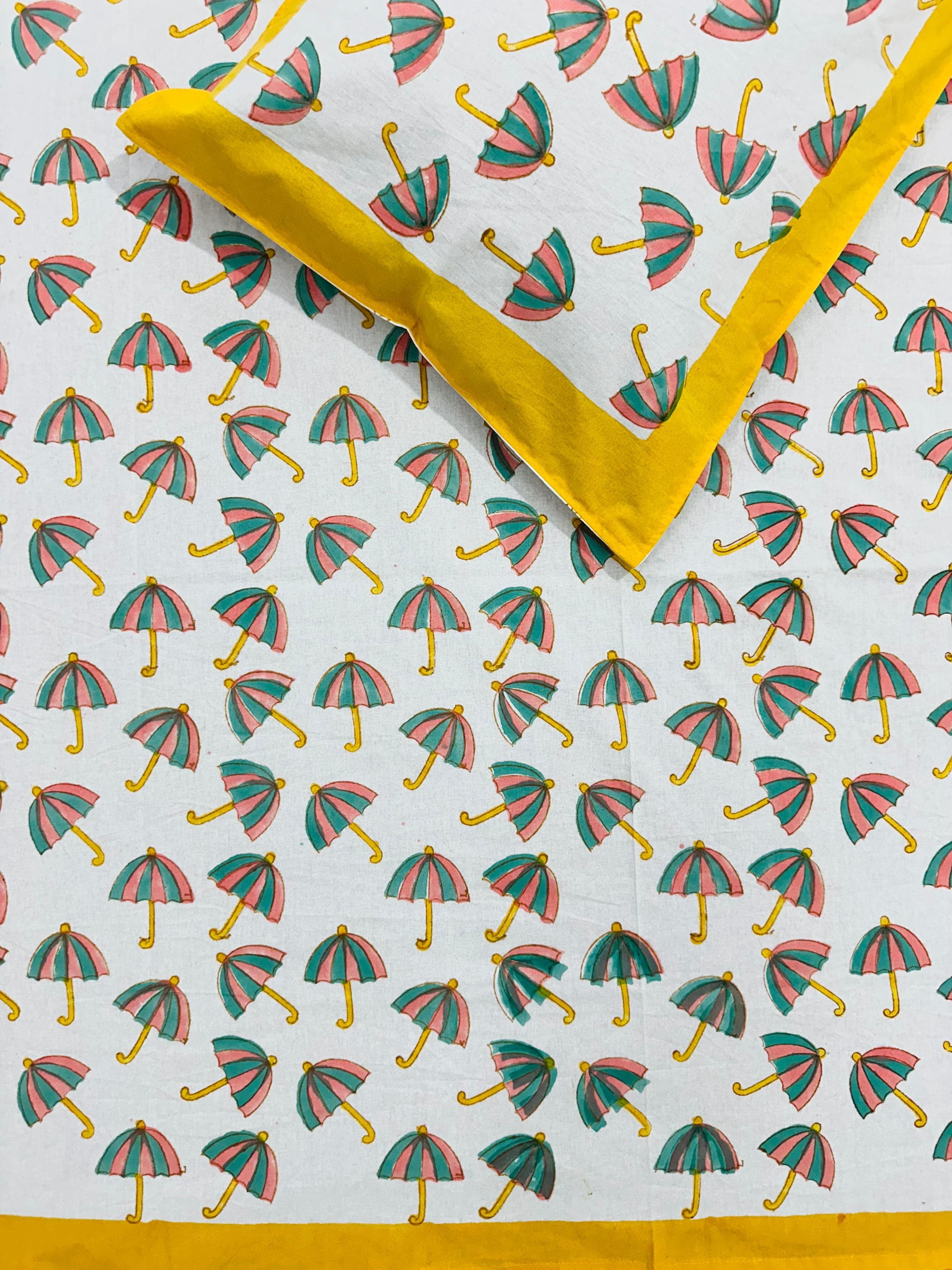 Pure cotton single bedsheets for kids (60x90 inches)