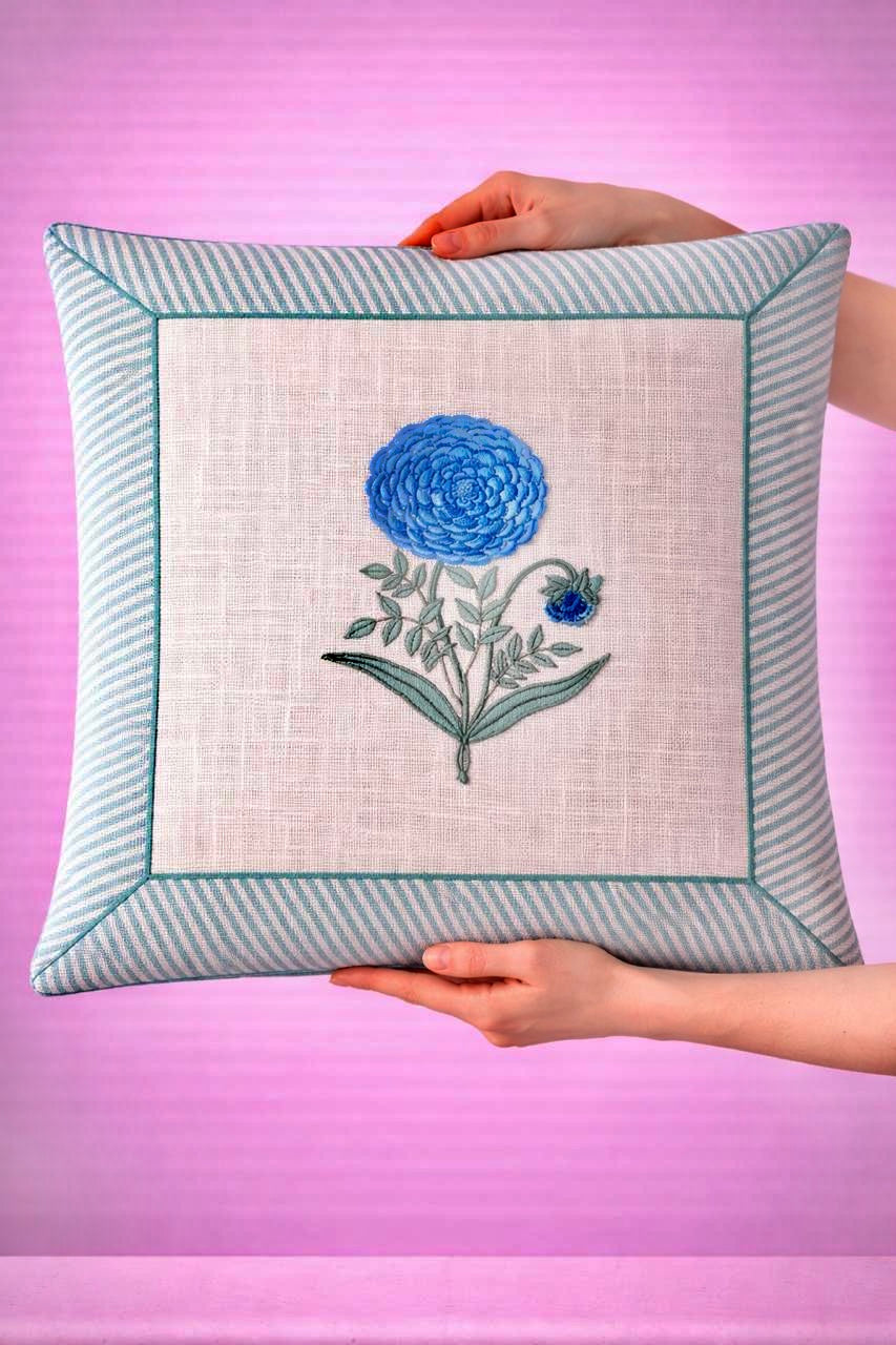 Pure tnt jute textured cotton cushion covers 16x16 inches (set of 5)