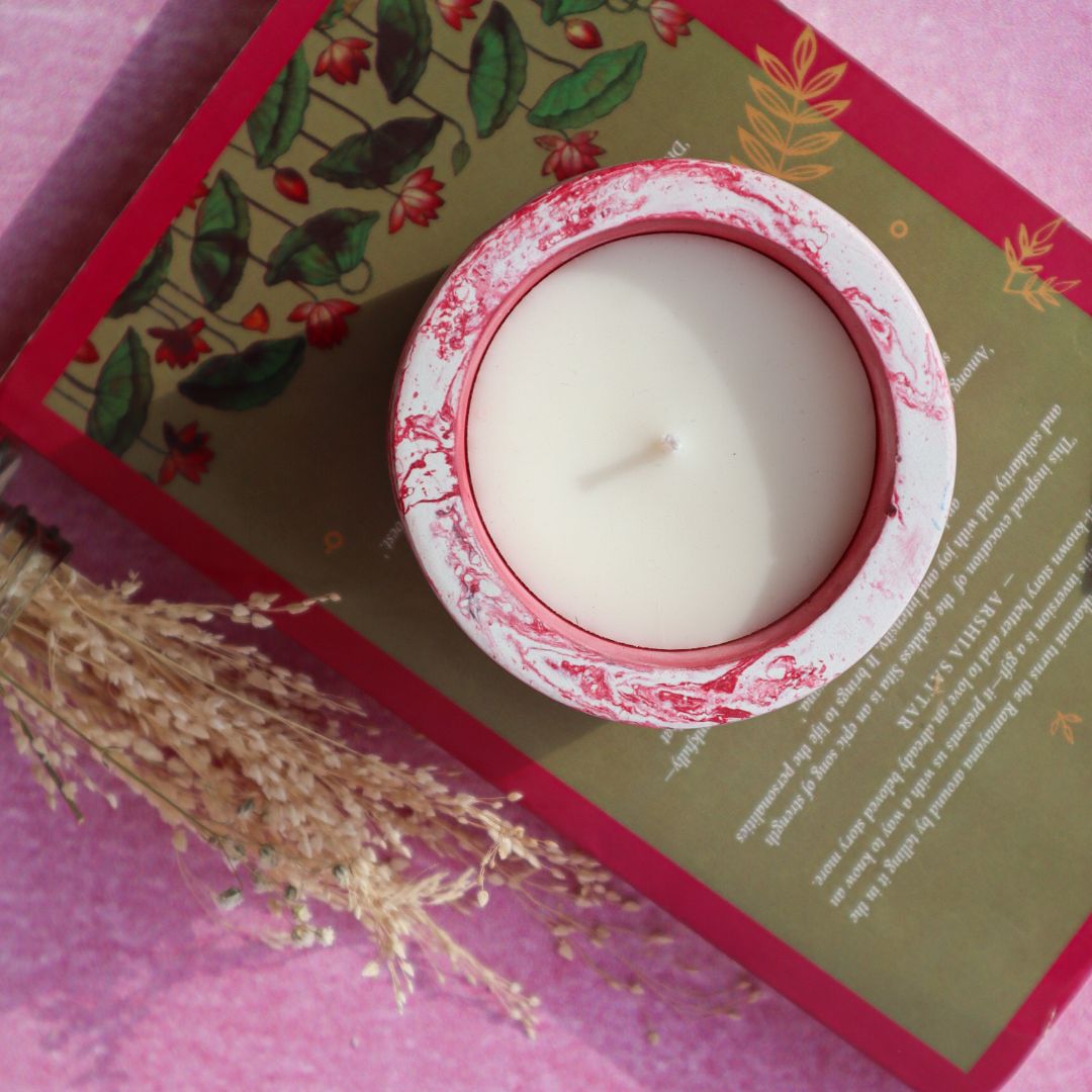 Lubov French Cut Roses Scented Candle