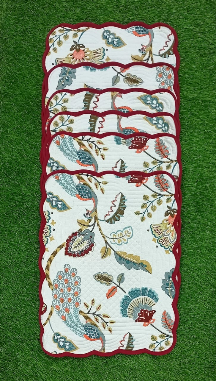 Quilted Placemats for dining table